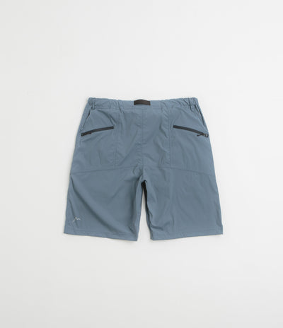 Cayl Zip Pocket Shorts in Light Blue
