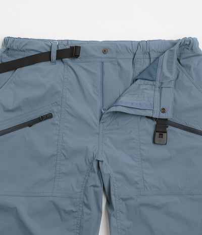 Cayl Zip Pocket Shorts in Light Blue