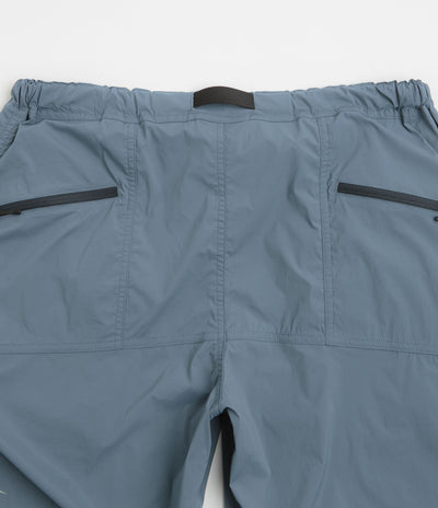 Cayl Zip Pocket Shorts in Light Blue