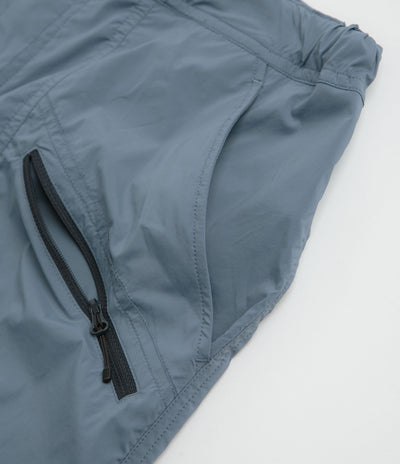 Cayl Zip Pocket Shorts in Light Blue