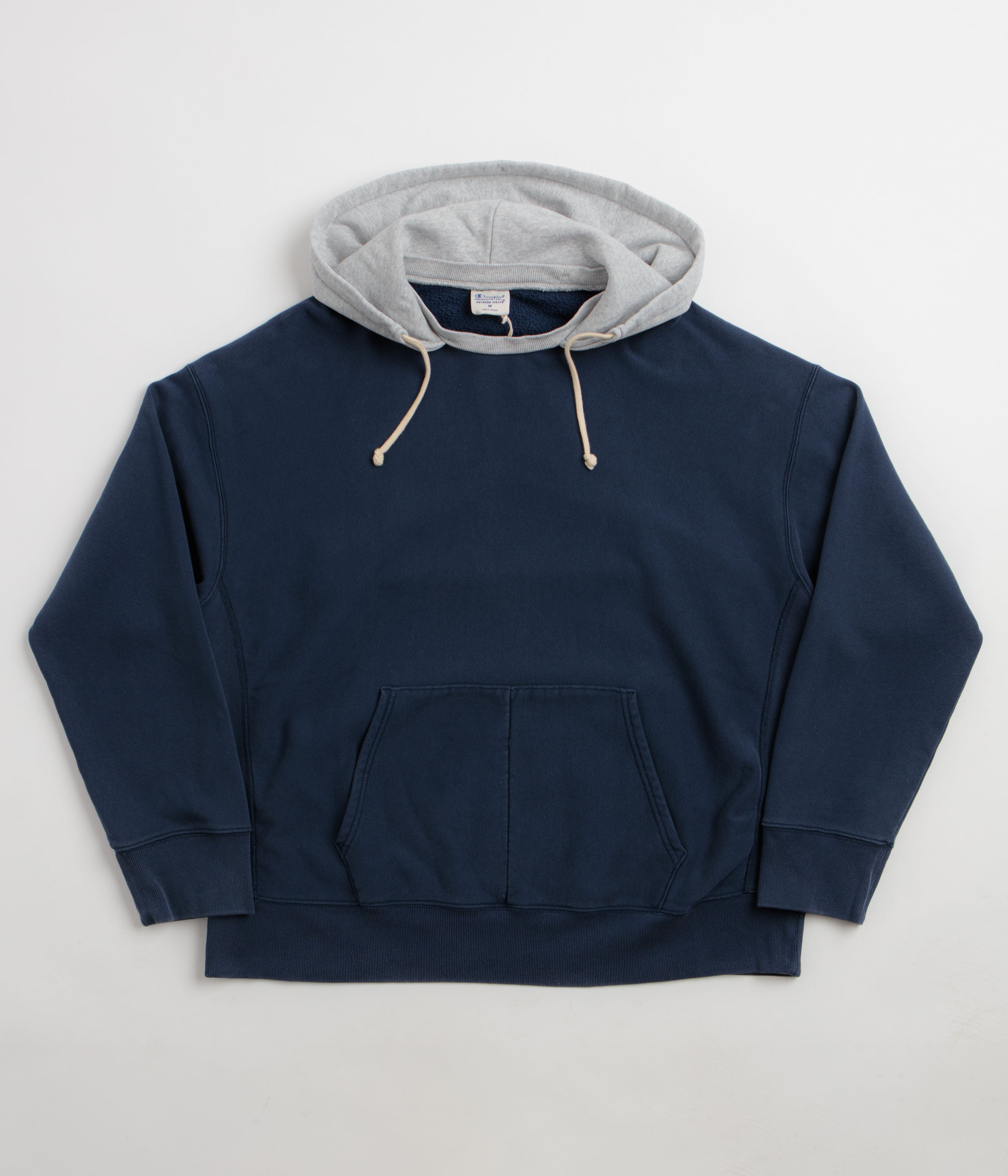 Champion Reverse Weave Afterhood Hoodie - Navy