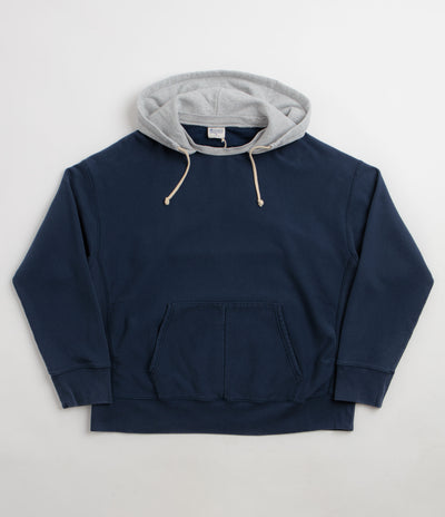 Champion Reverse Weave Afterhood Hoodie - Navy