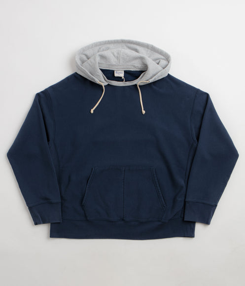 Champion Reverse Weave Afterhood Hoodie - Navy