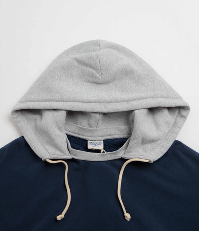Champion Reverse Weave Afterhood Hoodie - Navy