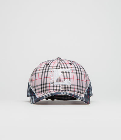 Civilist Checks Low Pro Cap in Pink and Blue