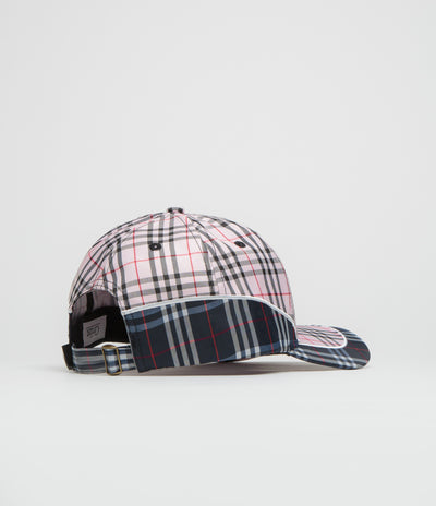 Civilist Checks Low Pro Cap in Pink and Blue