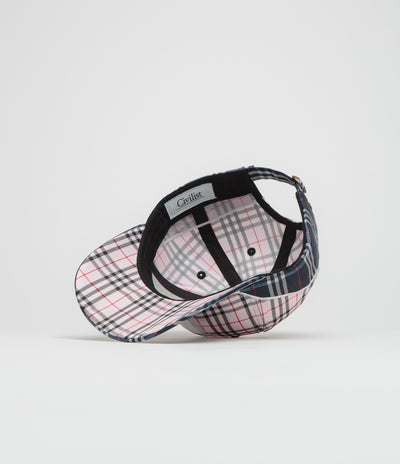 Civilist Checks Low Pro Cap in Pink and Blue