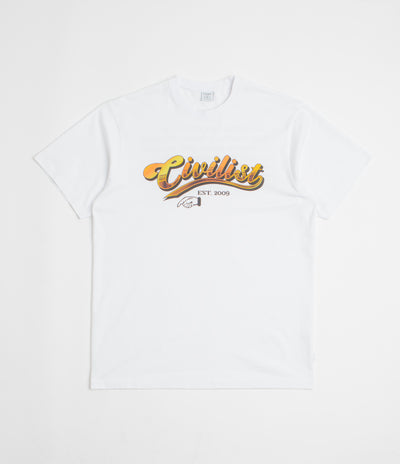 Civilist Cheers T-Shirt - White