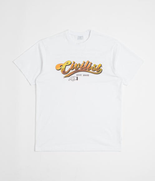 Civilist Cheers T-Shirt - White