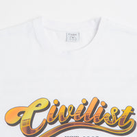 Civilist Cheers T-Shirt - White thumbnail