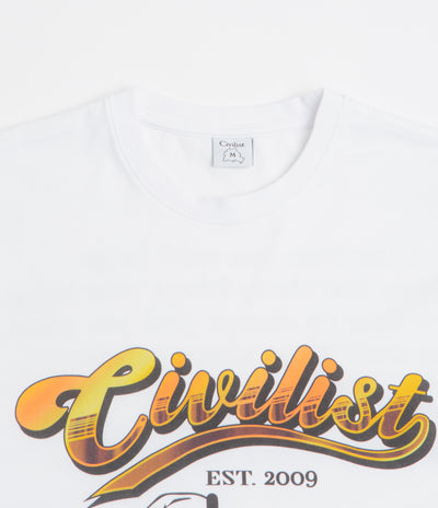 Civilist Cheers T-Shirt - White