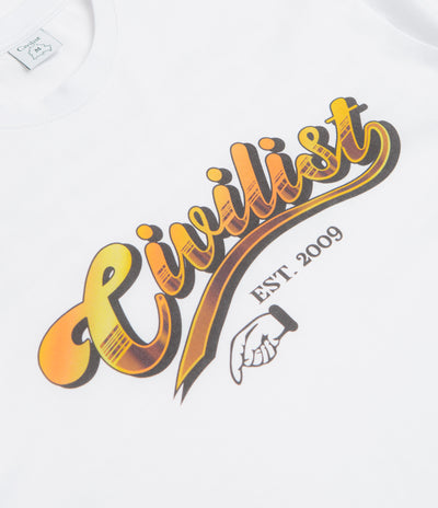 Civilist Cheers T-Shirt - White