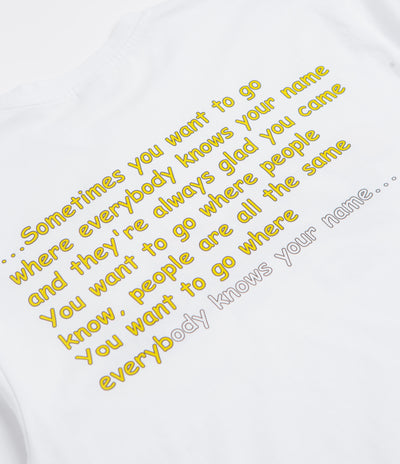 Civilist Cheers T-Shirt - White