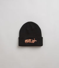 Civilist Curl Beanie in Black