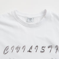 Civilist Eyes T-Shirt in White thumbnail