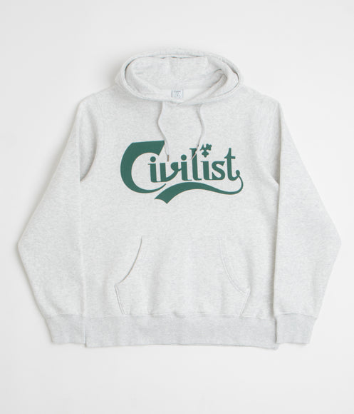 Civilist Karls Berg Hoodie - Light Heather Grey