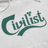 Civilist Karls Berg Hoodie in Light Heather Grey thumbnail