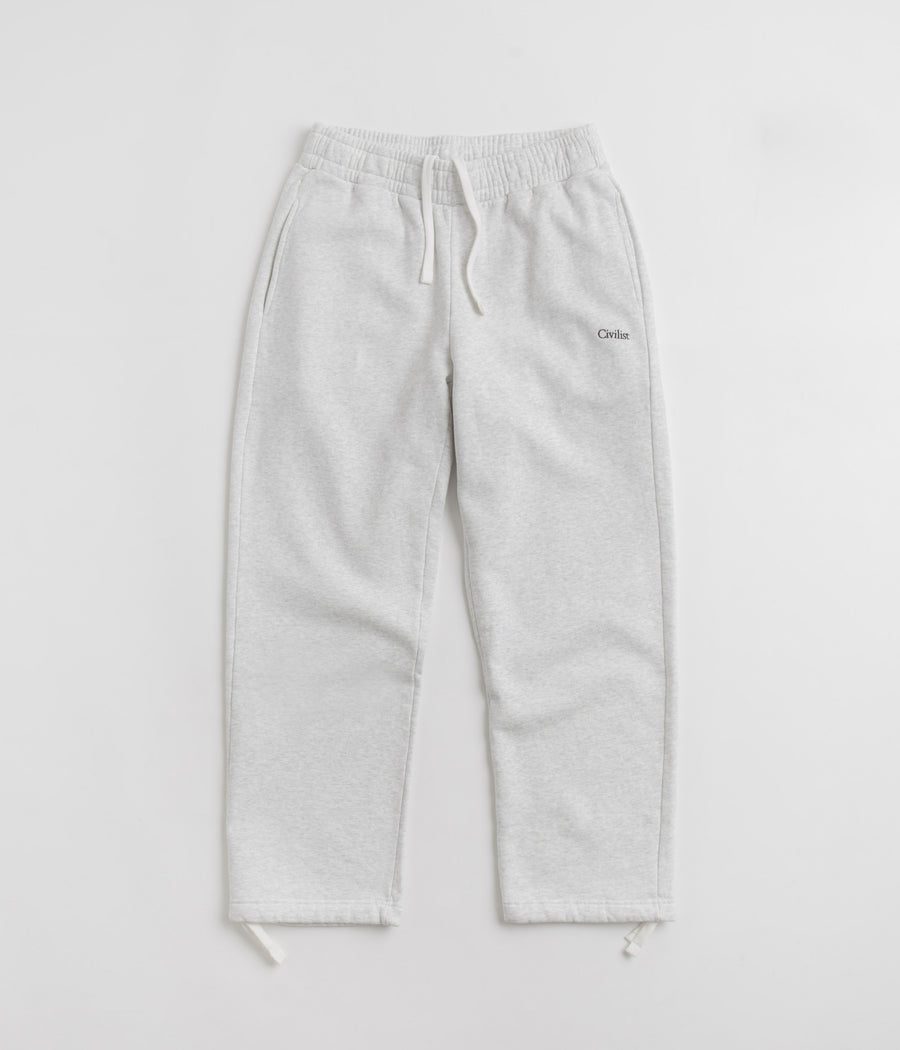 Civilist Leisure Sweatpants in Light Heather Grey