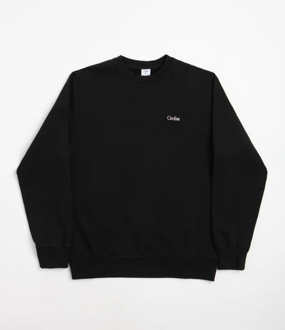 Civilist Mini Logo Crewneck Sweatshirt - Black