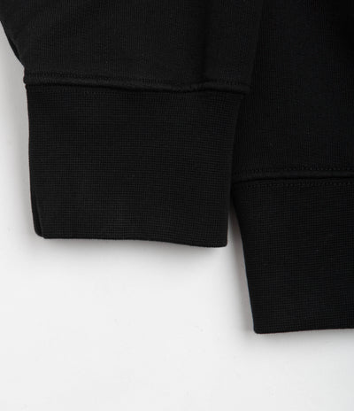 Civilist Mini Logo Crewneck Sweatshirt - Black
