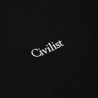 Civilist Mini Logo Crewneck Sweatshirt - Black thumbnail