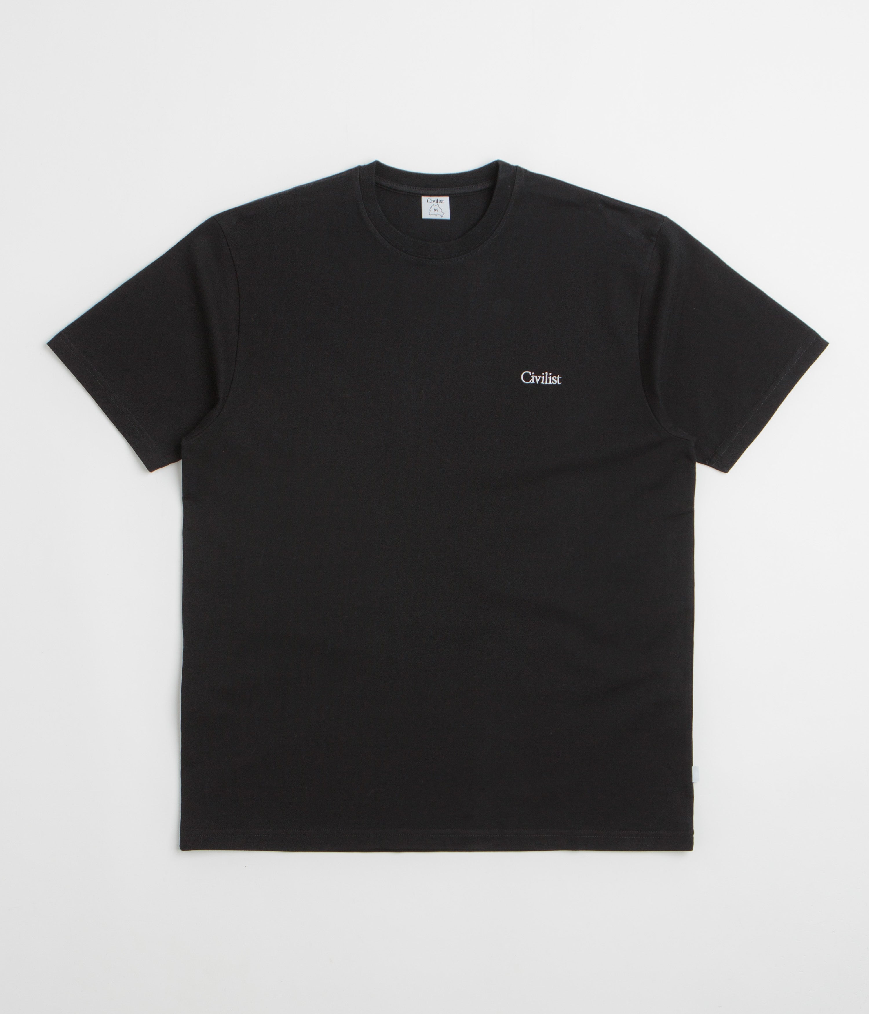 Civilist Mini Logo T-Shirt - Black