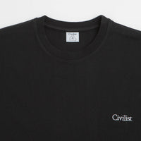 Civilist Mini Logo T-Shirt - Black thumbnail