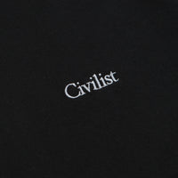 Civilist Mini Logo T-Shirt - Black thumbnail