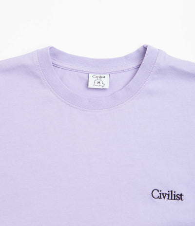 Civilist Mini Logo T-Shirt - Lavender