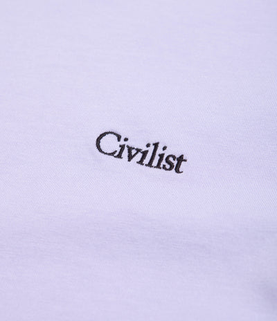 Civilist Mini Logo T-Shirt - Lavender