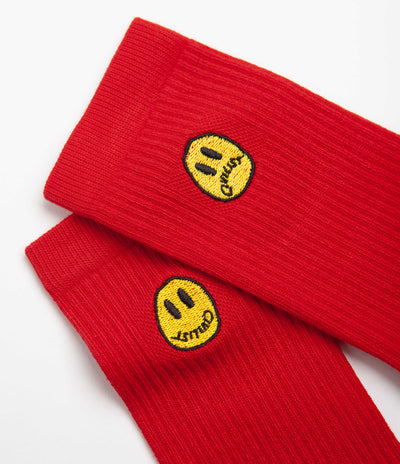 Civilist Mini Smiler Socks - Red