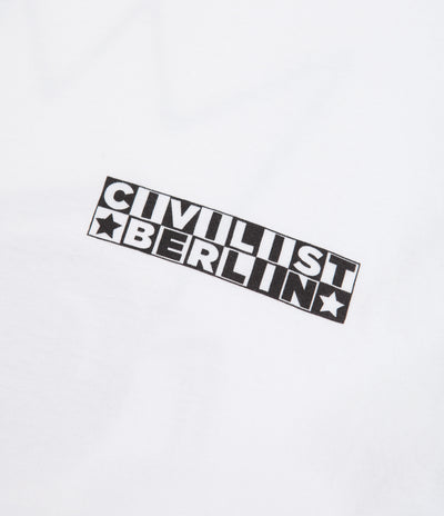 Civilist Monochrome T-Shirt - White