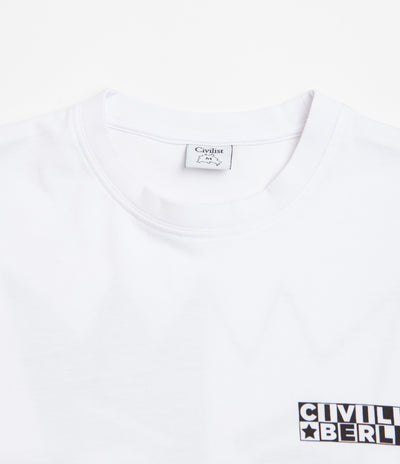 Civilist Monochrome T-Shirt - White