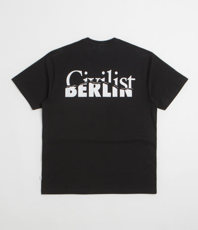Civilist Rip T-Shirt in Black