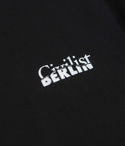 Civilist Rip T-Shirt in Black