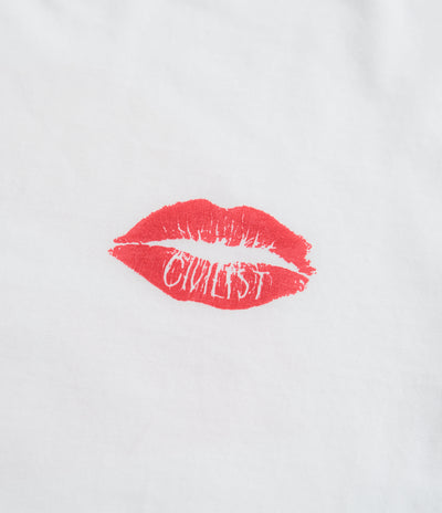 Civilist Schmatzer T-Shirt in White