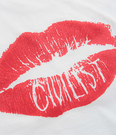 Civilist Schmatzer T-Shirt in White