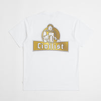 Civilist Schulle Chrome T-Shirt in White thumbnail