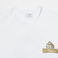 Civilist Schulle Chrome T-Shirt in White thumbnail