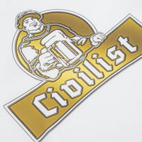Civilist Schulle Chrome T-Shirt in White thumbnail