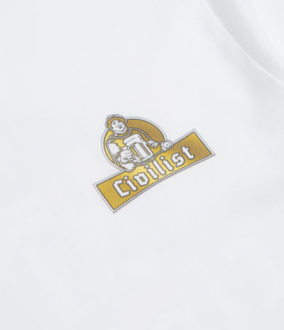 Civilist Schulle Chrome T-Shirt in White