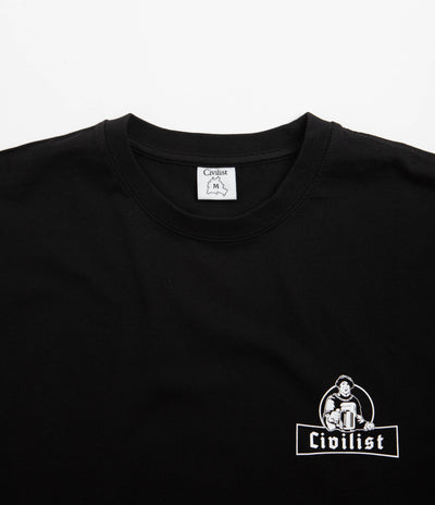 Civilist Schulle T-Shirt - Black