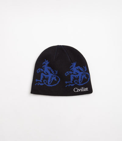 Civilist Skull Beanie - Black