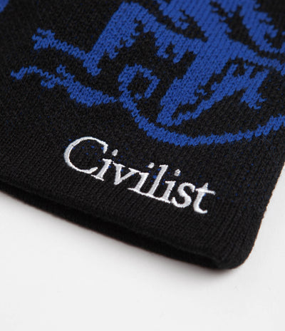 Civilist Skull Beanie - Black