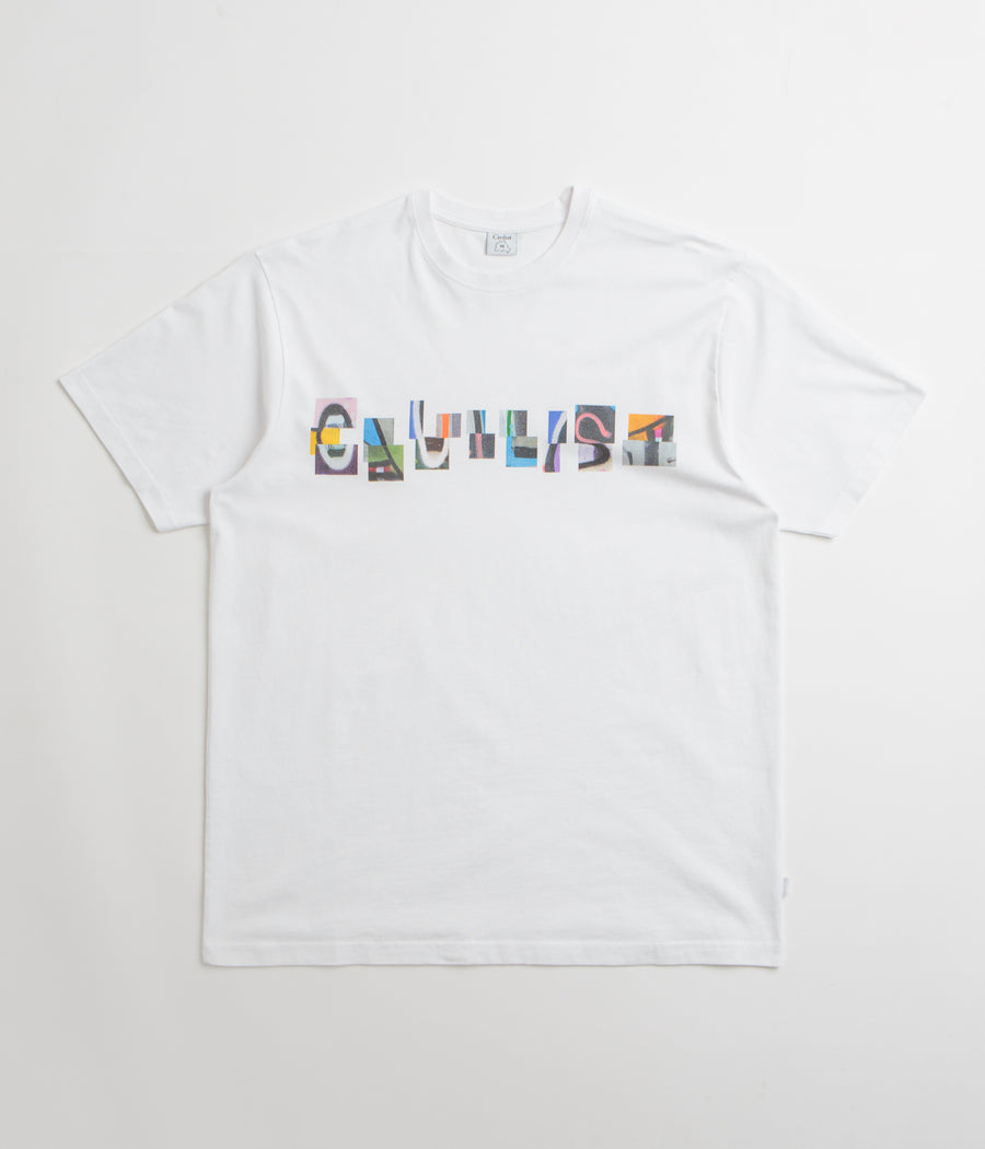 Civilist Spray T-Shirt in White
