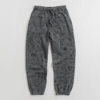 Civilist Team AOP Sweatpants - Washed Black thumbnail