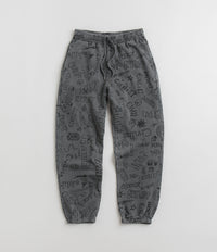 Civilist Team AOP Sweatpants - Washed Black