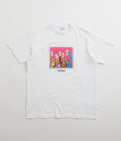 Civilist The End T-Shirt in White