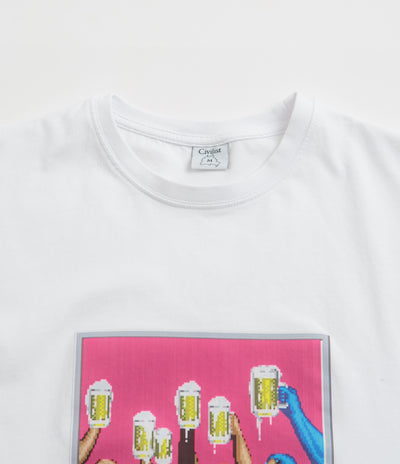 Civilist The End T-Shirt in White