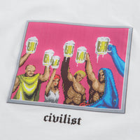 Civilist The End T-Shirt in White thumbnail